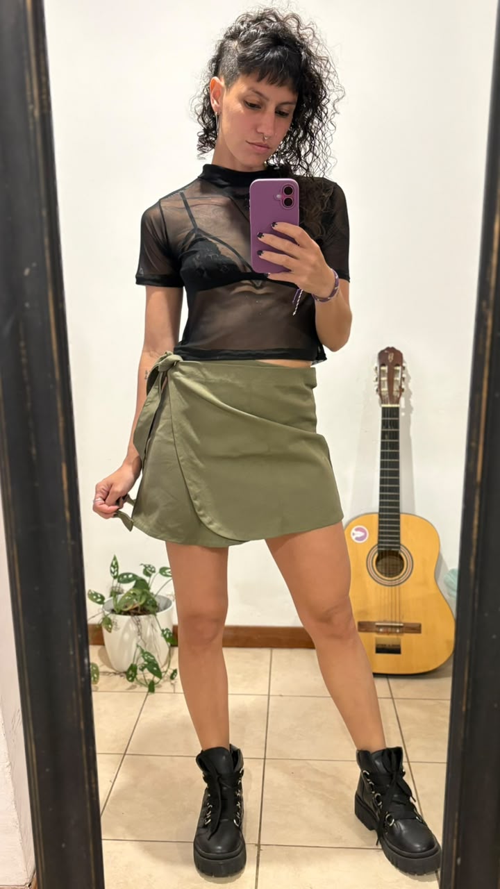 Pollera Rio corta